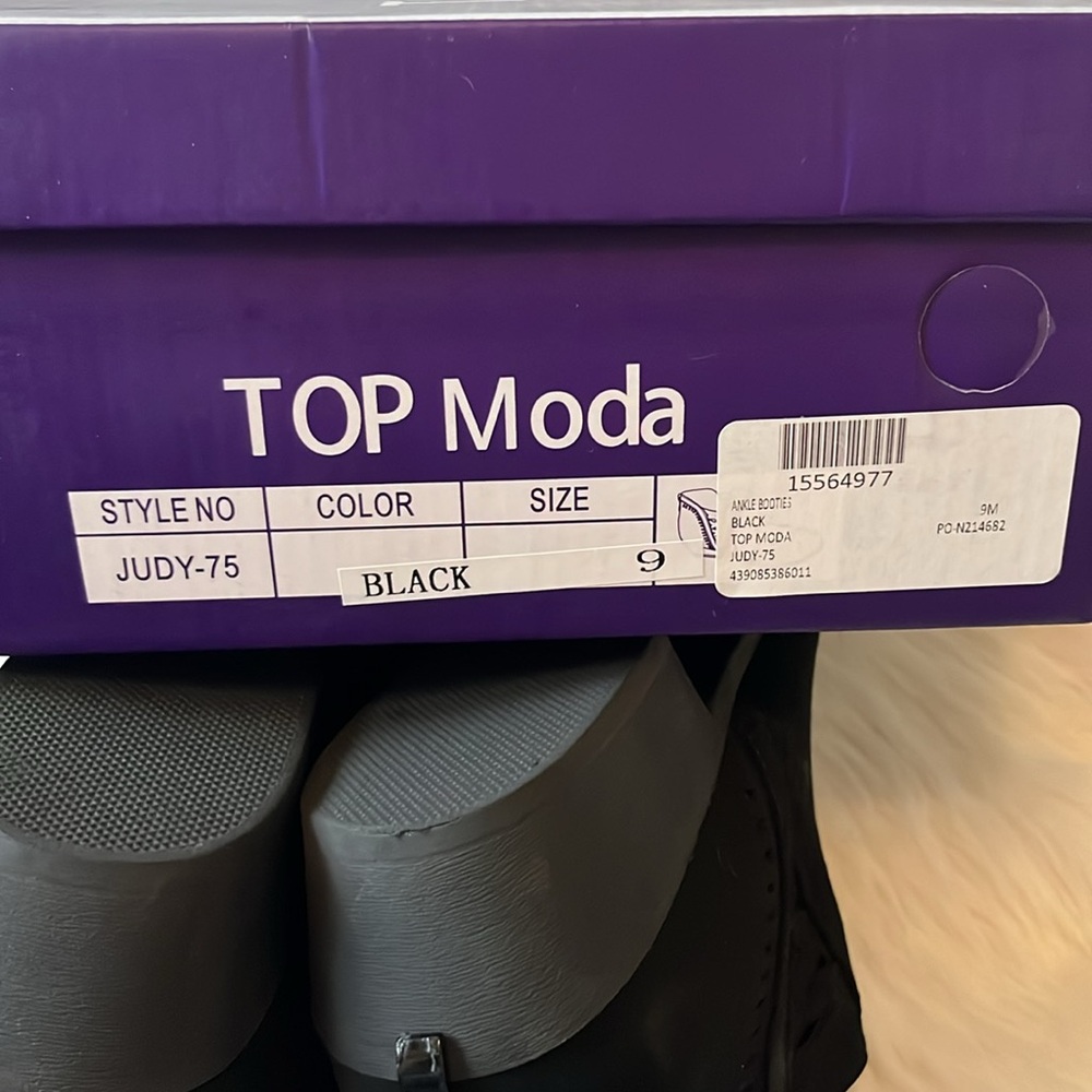 Top Moda booties 9 - Picture 5 of 5